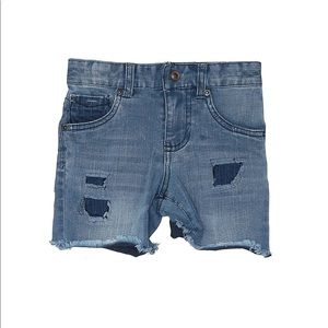 Genuine Kids from Oshkosh Boys Blue Denim Shorts (Gift with Purchase)